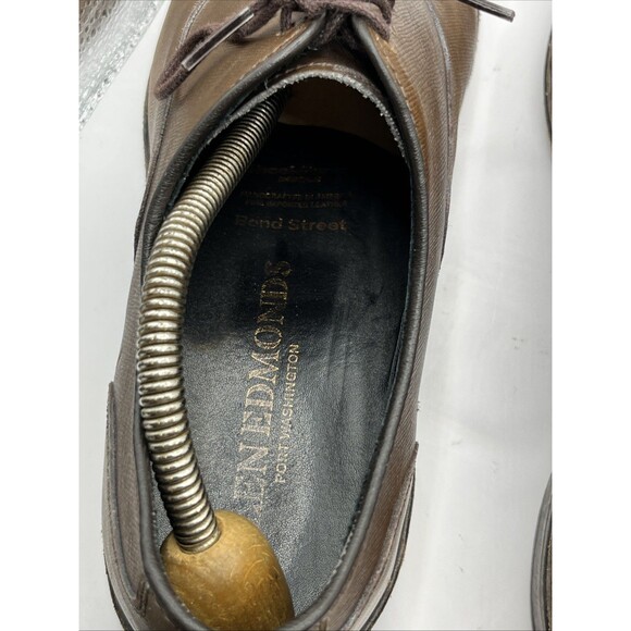 Allen Edmonds Strand Cap Toe Oxford Brown Leather Dress Shoes 8.5 D USA